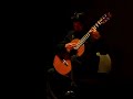 un homenaje a oscar ghiglia por parte del guitarrista gabriel de jes�s jimenez l�pez interpretando asturias de isaac alb�niz. en el auditorio del museo de arte abstracto manuel felguerez en el festival cultural zacatecas 2008