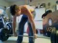 15yr old deadlifting 405 almost.... 4-45s,4-35s,4-10s