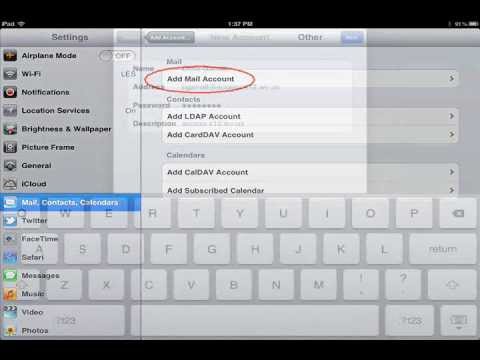 how to sync tcs mail in android