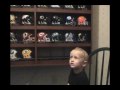 2 year old knows his football