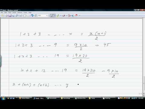 Adding Number in Series | easymathtricks