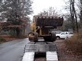 Cat 977 Starting / Unloading / drive to new home Cat 977 Starting / Unloading / drive to new home