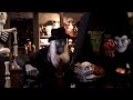 Kids imitate chattering monster