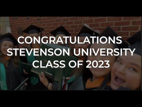 Congratulations Stevenson University Class of 2023