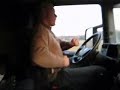 Crazy truckdriver!