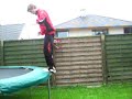 my standing full of trampoline