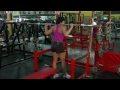 How to Do Barbell Squats to a Bench