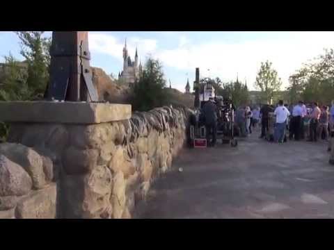 Seven Dwarfs Mine Train Ride Testing with Riders + More Construction Walls Removed Magic Kingdom