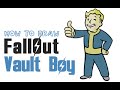 How To Draw Vault Boy From Fallout 3