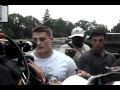 Paul Posluszny arrives at training camp