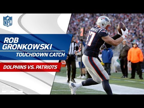 Video: Gronk Grabs His 2nd TD of the Day After Dion Lewis' Huge Run! | Dolphins vs. Patriots | NFL Wk 12