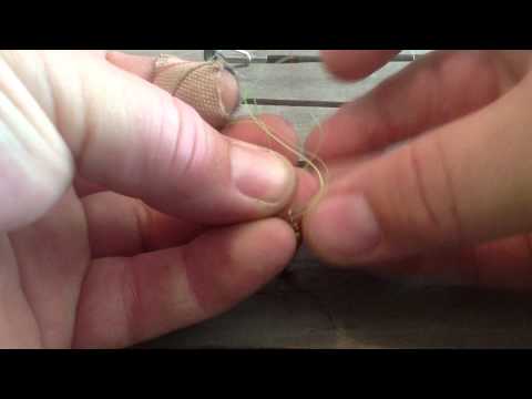 how to tie a snap swivel