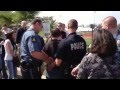 BRENT STAFFORD BEING ARRESTED