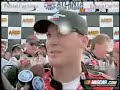 Kevin Harvick celebrates his first Winston Cup victory.