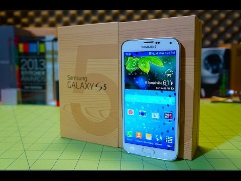 Galaxy S5 Unboxing: AT&T Edition