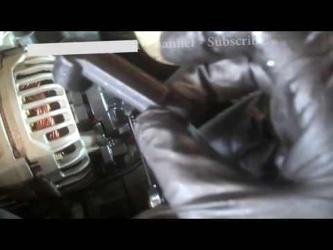 how to change alternator volvo xc90