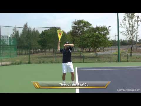 how to snap wrist in tennis serve