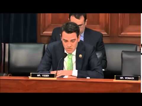 Congressman Yoder Questions IRS Official on Agency’s Toxic Culture