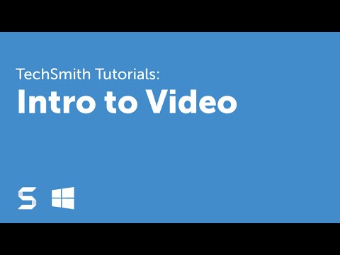 Snagit 13: Intro to Video