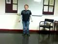 dobby doing a monkey dance-army cadets, canley