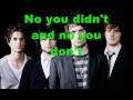 Courteeners No You Didn't No You Don't Official Music Video and Lyrics
