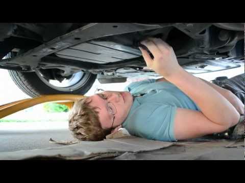 how to drain rx8 oil