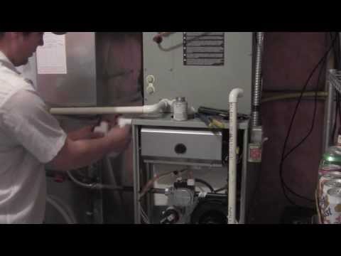 how to drain furnace