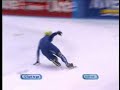 short track ]a 5000-meter relay (The win to fall)