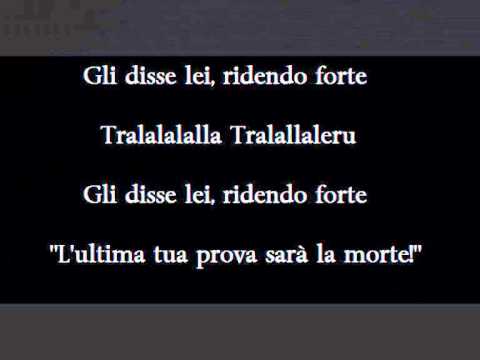 Fabrizio De Andrè - La ballata dell’amore cieco (o della vanità) lyrics