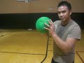Dodgeball Training: The Spinning Backhand Throw