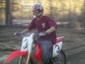 Mike on his CRF 250R Mike on his CRF 250R