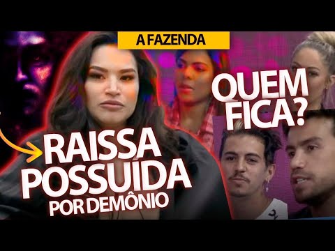 A Fazenda 12: Raissa é possuída por demônio + Formação da roça e BIEL VETADO