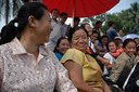 C'est la fête à Sainyabuli au Laos, Bun Awk Phansa, bateaux ( Tour du monde voyage voyages vacances sejour )