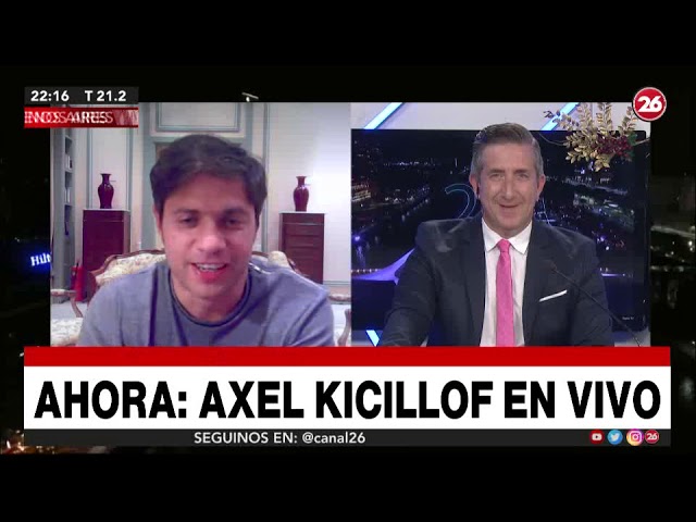 Axel Kicillof: "No puedo comprar ni vender mi auto, alguien que me explique por qué"
