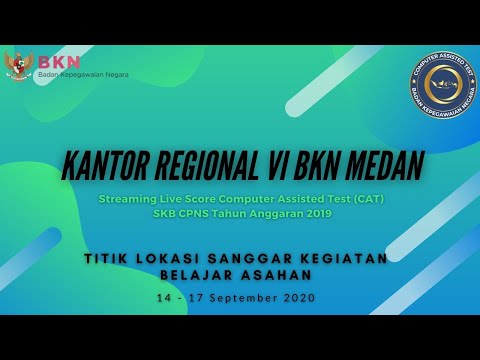 Live Score SKB CPNS Tilok Sanggar Kegiatan Belajar Asahan (16 September 2020)
