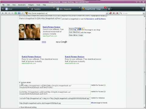 Tutorial Imageshack