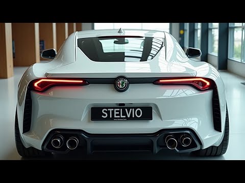 2025 Alfa Romeo Stelvio - Phong cách Ý đáp ứng sự sang trọng nhỏ gọn!