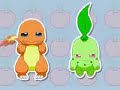Charmander and Chikorita Caramelldansen