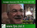 Bonanni Mezzio Baratta - Cons.Gen.CISL FP 28/11/08