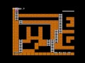 let's play this fun little old game. control : d-pad buttons : 2 [a] dig left, [b] dig right player: me if you are new to this game, here is the simple rule (from wiki): the player controls the runner who must collect all the gold in a level while avoiding guards who try to catch the player. after collecting all the gold, the player must travel to the top of the screen to reach the next level. levels feature a multi-storey, brick platform motif, with ladders and suspended hand-to-hand bars that offer multiple ways to travel throughout. the player can dig holes into floors to temporarily trap guards and may safely walk atop trapped guards. should a guard be carrying a bar of gold when he falls into a hole it will be left behind, and can be retrieved by the player. over time, floors dug into will regenerate, filling in these holes. a trapped guard who cannot escape a hole before it fills is consumed, immediately respawning in a random location at the top of the level. unlike guards, the player's character may not climb up out of a hole, and will be killed if it fills before he can escape by other means. floors may also contain bedrock, through which the player cannot dig. notably, the player can only dig a hole to the sides, and not directly underneath himself. however, exceptions to this rule arise when the player digs from the position of standing on a ladder, or hanging from a hand-to-hand bar, which allows the player to repeatedly dig and descend one row. this kind of  ... 