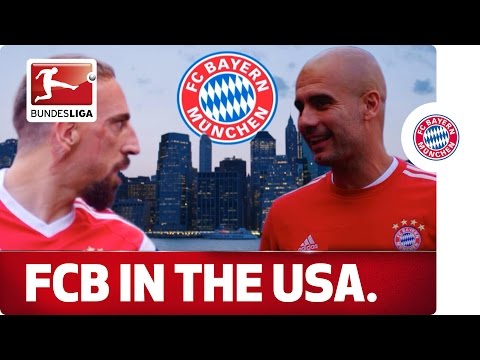 Bayern Munich's American Adventure Begins - FCB Arrive in New York