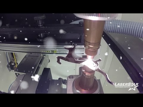<h3>Laser Cutting - Christmas Ornaments </h3>In this holiday edition laser cutting video we demonstrate the Industrial Laser Cutting Workstations ability to laser cut customized ornament designs out of precious alloys.