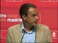Zapatero. La hipocresia del PP con el aborto y el franquismo