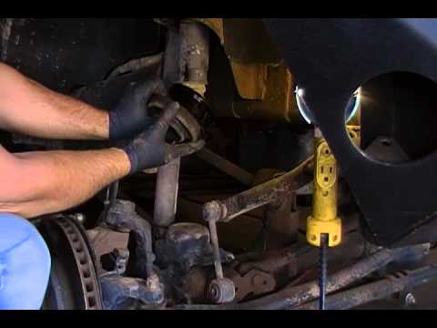 how to remove jk front shocks