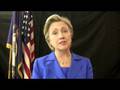 videos de Senator Hillary Rodham Clinton shares what she's telling voters as she campaigns for Obama-Biden