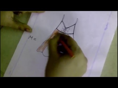 how to draw a pretty m