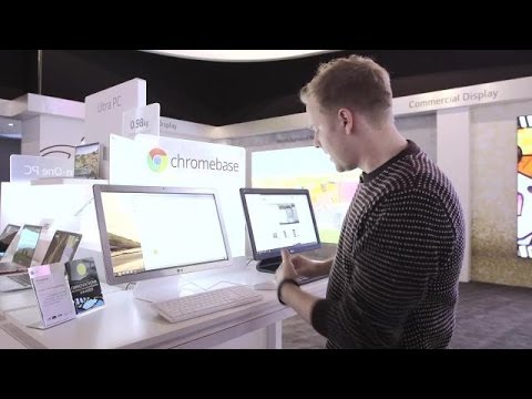 LG's Chromebase at CES 2014 | Engadget