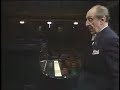 vladimir horowitz plays rondo k.485 no. 1 in d major by mozart on his recital in musikverein, vienna in 1987.