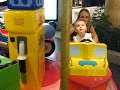 42 week Holly on a ride at the mall!