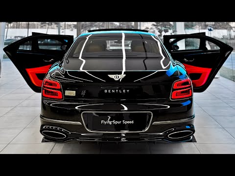 2025 Bentley Flying Spur Speed FIRST EDITION - Onyx Black, Interior & Exterior